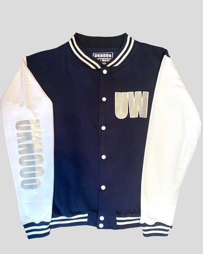 Varsity Letterman Fleece Jacket